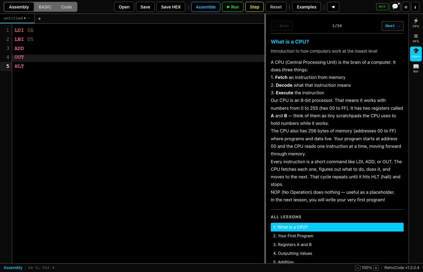 High contrast accessibility theme